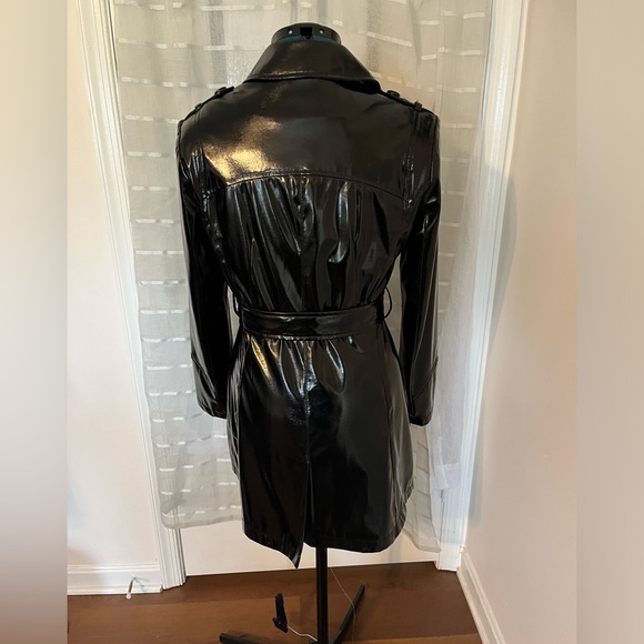 Via Spiga Black Rain Jacket - Picture 3 of 6